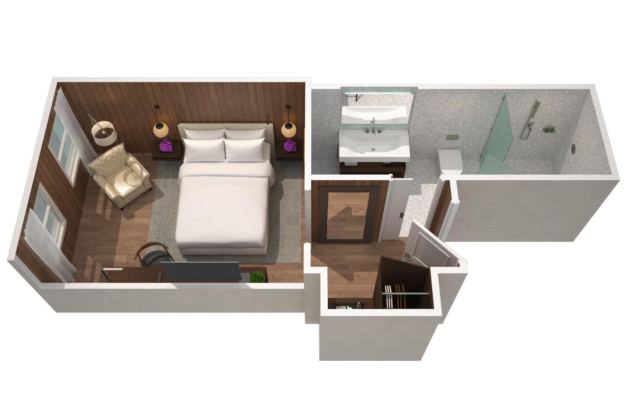 Superior Zimmer mit Queensize-Bett